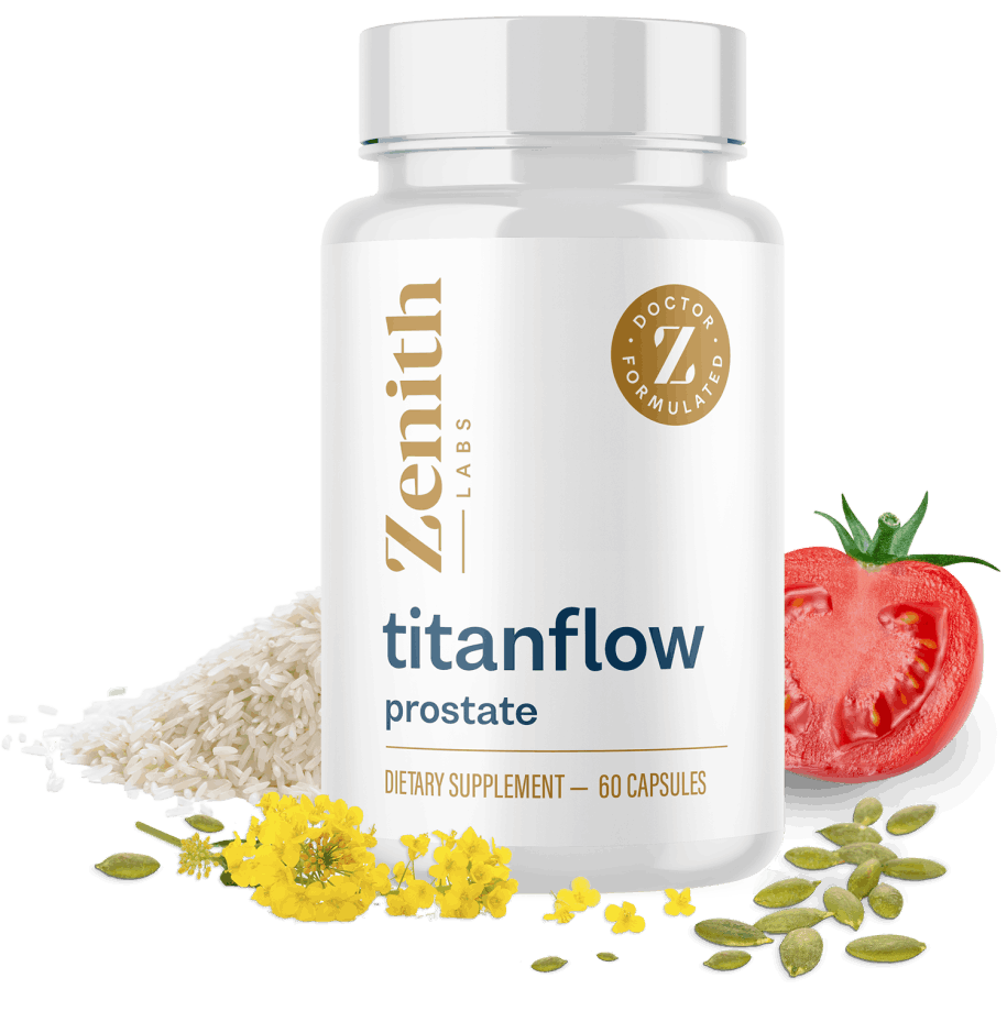 TitanFlow supplement for strong urinary flow and men’s health support